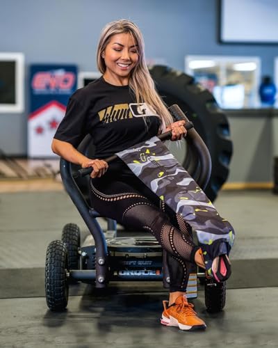 CastleFlexx Mobility and Full Body Strengthening Device - color: Camo, size: Large 5'9 - 6'2