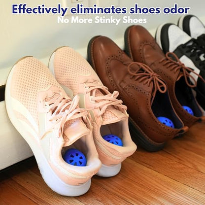 Air Jungles Shoe Deodorizer Balls 6 Ct, Ocean Scent | Odor Remover Balls for Sneakers, Gym Bags, Lockers, Closets, Hampers, and Drawers, Essential Oil Provides Natural Freshness - size: 6 Count (Pack of 1)
