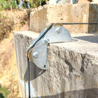 Pulley Hoist; Lifting Pulleys; Pulley System for Lifting; Heavy Duty Lift Tools; Material Handling and Moving Lifting; Tackle Pulley System for Lifting with Rope