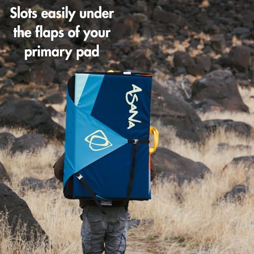 Asana VersaPad - Revolutionary Supplemental Bouldering Crash Pad - Sit Start Bouldering Mat, Climbing Crash Pad Gap Cover, Sport Mat & Essential Bouldering Gear - style: Lux