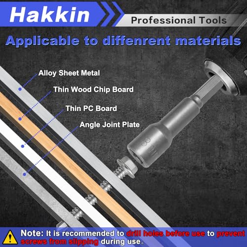 470Pcs Self Tapping Screws for Metal #8#10#14, Hakkin 410 Stainless Steel Self Drilling Screws Assortment Kit, Hex Washer Head Sheet Metal Screws Kit, Tek Screws 1/2" 3/4" 1" 1-1/2", Socket Included - size: 470PCS #8 #10 #14 Self Drilling Screws Silver