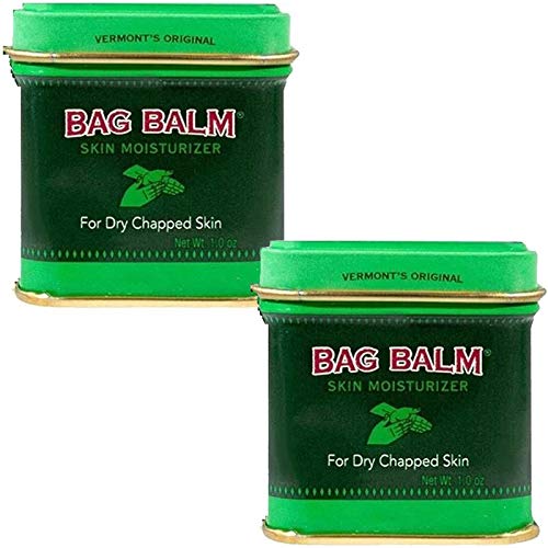 Bag Balm Vermont's Original for Dry Chapped Skin Conditions (1 Ounce Tin (2 Pack)) - size: 1 Ounce (Pack of 2)