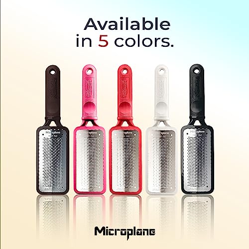 Microplane Colossal Foot File Scraper - The Original Stainless Steel Foot Rasp, Dead Skin/Callus Remover for Feet, Gentle Foot Scrubber, Pedicure Tools for Salon-Quality Foot Care, Black - style: Black