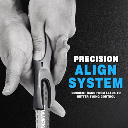 CHAMPKEY Professional Golf Grip Trainer - Perfect Golf Training Aid for Stable Swing and Proper Hand Positioning and Grip-Enhance Strength and Precision - size: Standard Size (Suitable for Standard Grip)