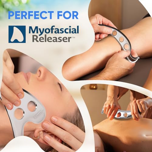Myofascial Releaser Emollient Balm for IASTM & Gua Sha – Non-Greasy Massage Balm for Tool Glide and Bodywork – Natural, Hypoallergenic, Unscented Massage Balm Alternative to Oil (100g) - color: 100g