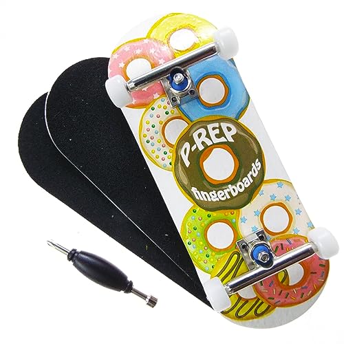 P-REP V2 Performance Complete Wooden Fingerboard 34mm - Dohnuts - color: Dohnuts
