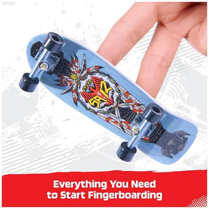 Tech Deck Powell Peralta Sk8shop Bonus Pack Customizable Fingerboards Set | Customize 8 Boards with Skate Tool, Mini Ramp for Epic Tricks, Fidget Skateboard Toy Gifts for Kids & Collectors Ages 6
