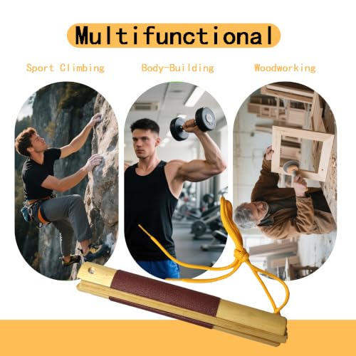 Callus Remover for Hands,Hands & Feet Callus File with 3 Grit Sandpapers (100/180/400), Durable Hand Callus Shaver for Crossfit, Climbing, Woodworking,Rock Climbing Gifts