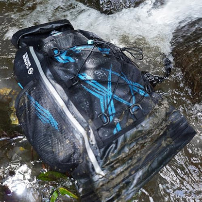 Platinum Sun Dry Bag Backpack Waterproof 40L Heavy Duty Roll-Top beach bag with Compartment for Dirty Stuff for Travel, Hiking, Boating