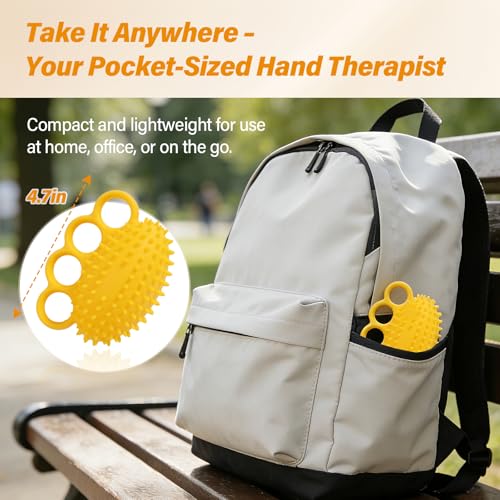 Fanwer Hand Exercise Squeeze Balls for Hand Therapy, Grip Strength Trainer | Hand Massage Stress Balls, Hand Strengthener for Adults, Seniors & Disabled, Rehab, Arthritis, Carpal Tunnel