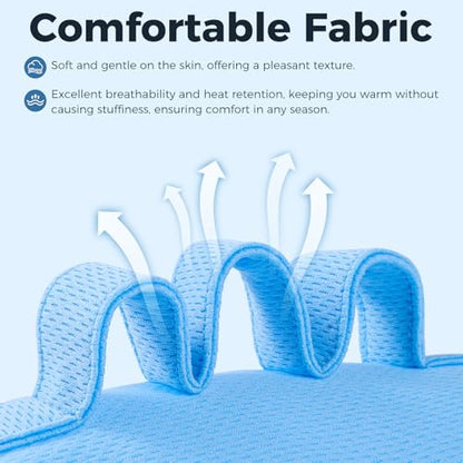Palm Grips, Hand Contracture Cushions, Finger Grips, Finger Splitter, Palm Protector for Hand Contracture, Grip Strengthener Pad, Stress Relief, for Elderly Care, Washable, Blue, S, 1 Pcs - color: Blue-1 Pcs-s