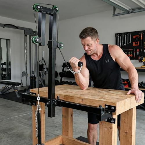 Arm Wrestling Training Equipment, Wrist Exerciser Strength Develop Machine with Handle for Forearm Wrist Biceps Triceps Workout at Home or Gym