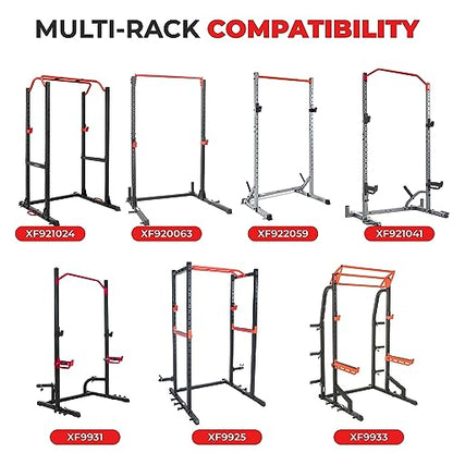 Sunny Health & Fitness Power Cage Squat Rack Attachments for Home Gym | Strength Training, Expanded Workout Variety, Durable Construction, Secure Fit, Quick Installation, Versatile Exercise Support - style: Belt Squats