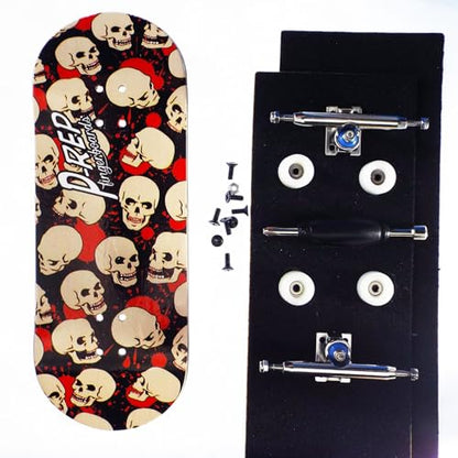 P-REP V2 Pro Performance Complete Wooden Fingerboard 34mm - Skull