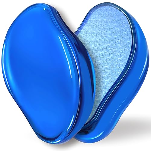 GABOX Nano Glass Pro Foot File, Feet Callus Remover, Dead Skin Exfoliator | Heel & Foot Scrubber, Pedicure SPA Tool for Women & Men, Removedor de Callos en Los Pies, Crystal Blue - style: Crystal Blue