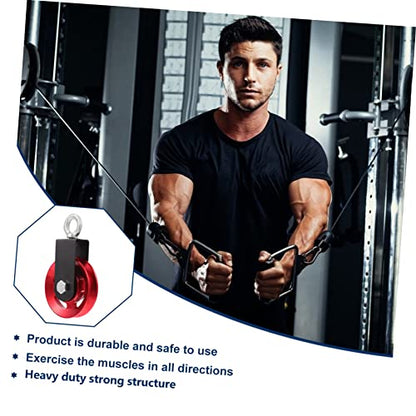 Equipment High Pulley Aluminum LAT Pulldown Machine Pulley System Strength Training Accessory