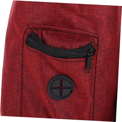 ibasenice Unique Climbing Chalk Bag with Zipper Storage Pockets for Bouldering Rock Climbing and Gymnastics Stylish Design Secure Essentials and Convenient Grip for Outdoor Adventures