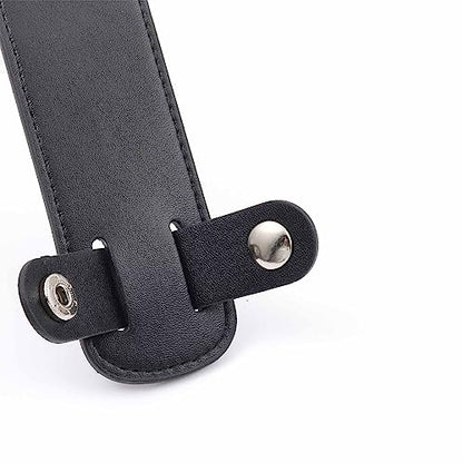 Vachetta Leather Shoulder Pad Soothing Shoulder Pad for Cossbody Bag Straps - color: Black Strap Pad