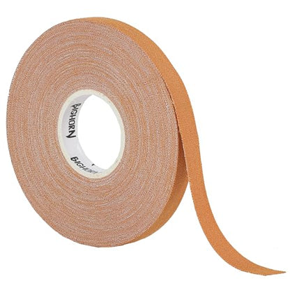 Bighorn Athletics Pro-Series Finger Tape + Tin, 0.3" x 45ft, 8 Rolls, Nude | Pro Series competition tape – 50% stronger than cotton. Residue-free, sweat-proof adhesive for Jiu Jitsu & hard training. - color: Nude