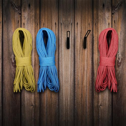 | RopeRamp Rope Wall Organizer | Secure Angled Storage for Climbing & Mountaineering Ropes | Perfect for Home, Garage, or Gear Closet | Durable & Space-Saving | Mounting Hardware Included