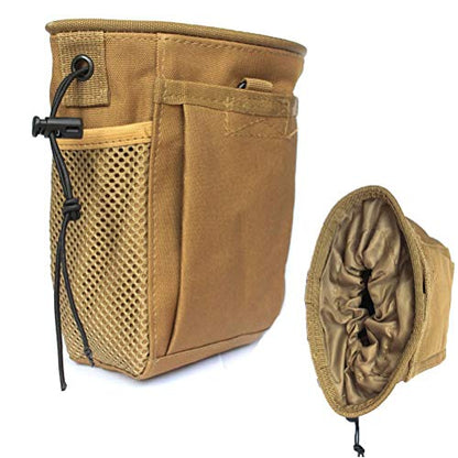 Belt/MOLLE Mini Dump Pouch/Shotshell Carrier/Chalk Bag - color: Tan