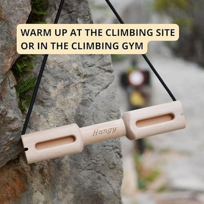 Portable Hangboard – Compact Travel Fingerboard for Strength Training & Warm-Up Durable Design | Perfect for Home & On The Go - style: Hangy
