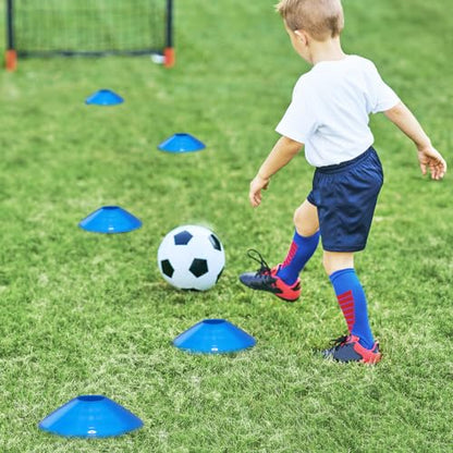 GHB Agility Ladder 1PCS Agility Cones 50PCS Hex Agility Rings 1 Pack