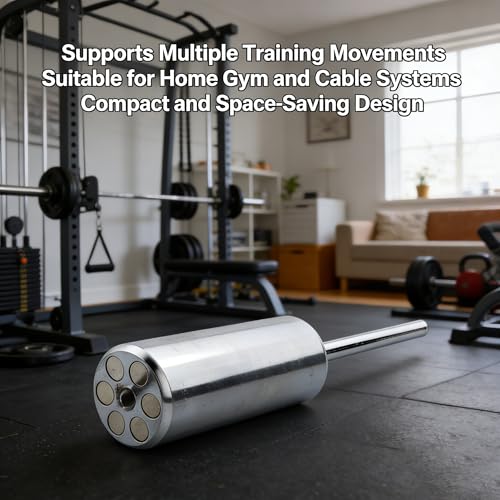 Gym Pin Extender for Weight Stack 10mm Cable Machine Adapter Fit for 2'' 50.8mm Weight Plates Heavy Duty Steel Extension for Gym Cable Machine