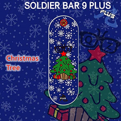 9.0 Fingerboards Deck (Christmas Trees 98x35mm) - color: Christmas Trees 98x35mm