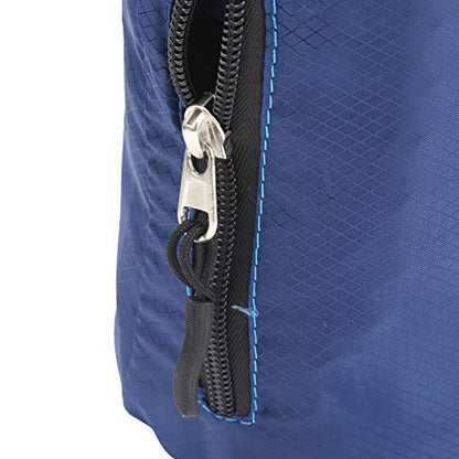 Keenso Rock Climbing Chalk Bag Drawstring Sealing Rock Brushes Support for Outdoor Mountaineering (Blue) - color: Blue