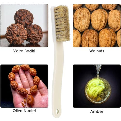 2pcs Firm Bouldering Chalk Brush Rock Climbing and Bouldering Brush Bristles Tool for Climbing Bouldering