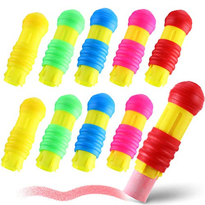 Outus 10 Pieces Railroad Chalk Holder Plastic Adjustable Chalk Clip for Teachers Students Back to School Office Classroom - size: 10 Count (Pack of 1)