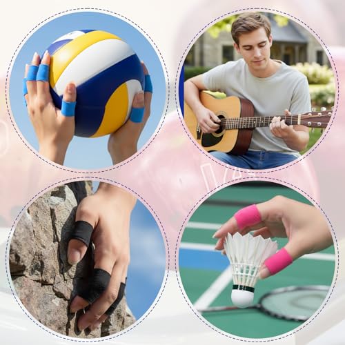 Bowling Tape, Bowling Finger Tape, 100PCS Bowlers Thumb Tapes 5 Colors Bowling-Tape for Fingers for Bowlers Exercise Sport (7.5x2.5 cm