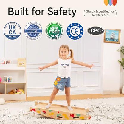 WINGYZ Pikler Triangle Set, Montessori 8-in-1 Foldable Climbing Set | Reversible Animal Slide, Patent-Protected Jungle Gym, Safe 2.35in Gap, ASTM F963 Standards for Toddlers 18M-5Y, Rainbow - color: Rainbow