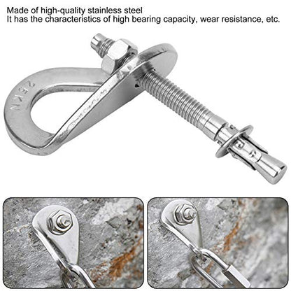 ZJchao Rock Climbing Hold, Climbing Hold Wall Holds Stainless Steel with Bearing Capacity for