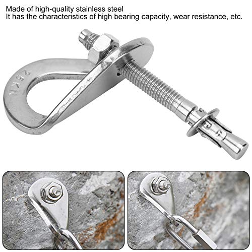 Brrnoo Rock Climbing Hold, Climbing Hold with Bearing Capacity Stainless Steel Wall Holds for