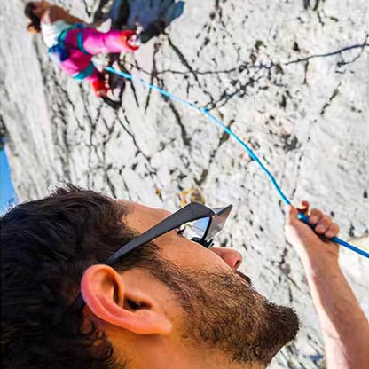 Belay Glasses for Rock Climbing, 90 Degree Upward Prism Glasses for Outdoor Climbing Light Weight Climbing Belay Glasses Prevent Neck Fatigue for Rock Climbers