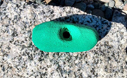 Pinch Alot Polyurethane Bolt-On Rock Climbing Wall Hand Hold - color: Green