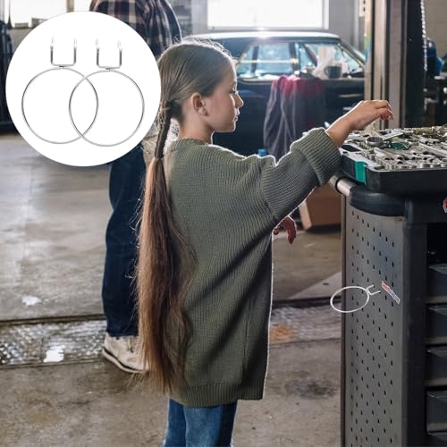 2pcs Pegboard Hooks Heavy Duty Wall Organizer for Garage Workshop Laundry Craft Storage Tool Hanging Board