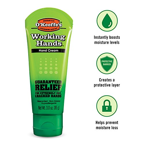 O'Keeffe's K0290004-11 Working Hands Hand Cream Tube (11 Pack), 3 oz - size: 3 Ounce (Pack of 11)