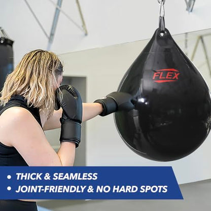 OHMY Flex Adjustable Water Punching Bag 22" 210 Pound with Easy-Lift 3:1 Pulley System - style: OHMY FLEX ADJUSTABLE WATER PUNCHING BAG 15" 55 Pound with Easy-Lift 2:1 pulley system