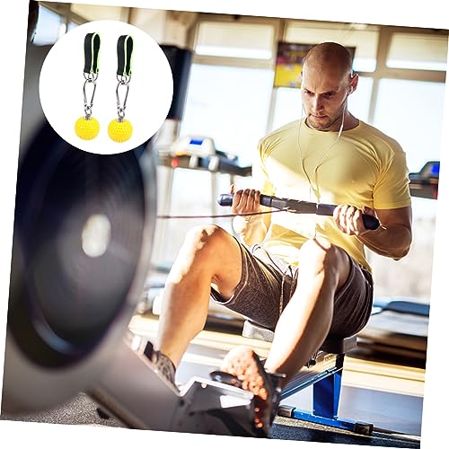 Wrist Exercise Grip Ball for Climbing Training Finger Strength Exerciser Hanging Rings Sturdy PVC Material for Hand Grip Training and Pull-up Enhancement