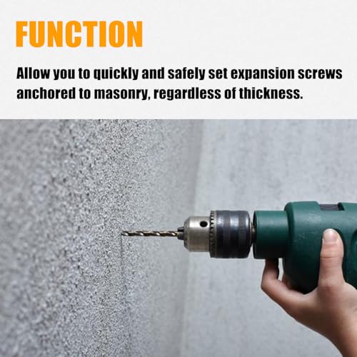 RANSOTO 868 Screw Anchor Expander Compatible with Greenlee 84299 Power Drill Part Caulking Anchor Size 1/4"-20 Hollow Wall Tool - size: 1/4"-20