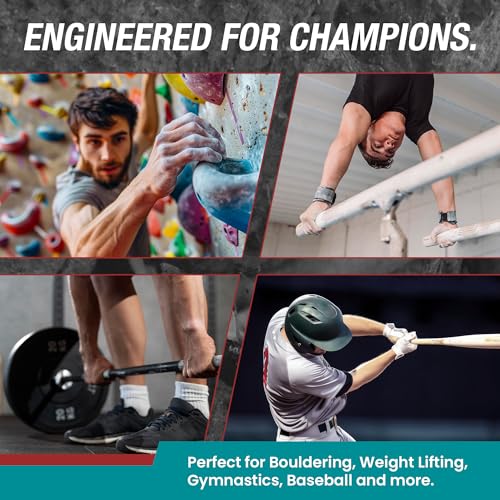 Climbing Chalk - Competition-Grade Gym Chalk for Rock Climbing, Bouldering, Gymnastics, Weightlifting - Magnesium Carbonate Lifting Chalk, 60/40 Chunk & Powder Blend, No Additives - 200g