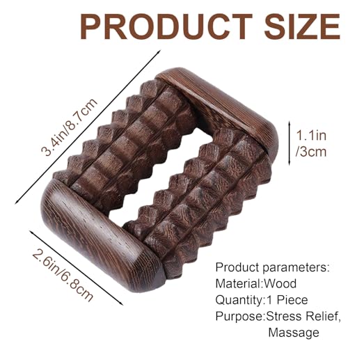 Stress Balls for Adults, Hand Exercise Roller for Arthritis, Stress Relief Hand Fidget for Relaxation and Focus, Hand Grip Strengthener Finger Exerciser Training Ball, 1 Piece