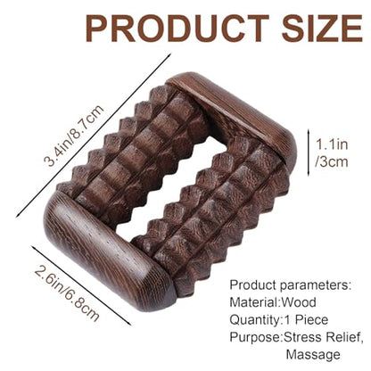 Stress Balls for Adults, Hand Exercise Roller for Arthritis, Stress Relief Hand Fidget for Relaxation and Focus, Hand Grip Strengthener Finger Exerciser Training Ball, 1 Piece