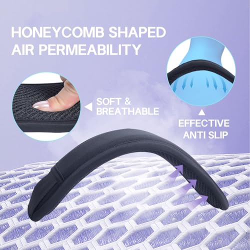 60 Inch Shoulder Strap for Bag with Removable Ultra-Thick Pad | 60" Shoulder Strap with Removable Thick Pad,Adjustable Buckles and Metal Hooks, for Briefcase/Laptop/Messenger/Luggage Bag - color: Black