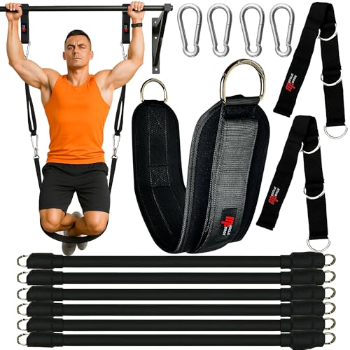 Pull Up Assistance Bands, Heavy Duty Assisted Pull Up Bands for Men & Women, Adjustable Resistance Aid for Chin-Ups, Strength Training, and Home Gym