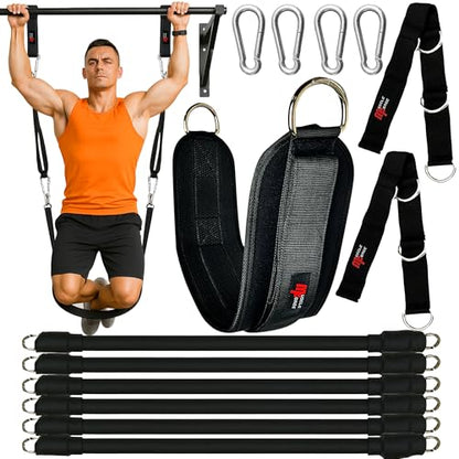 Pull Up Assistance Bands, Heavy Duty Assisted Pull Up Bands for Men & Women, Adjustable Resistance Aid for Chin-Ups, Strength Training, and Home Gym