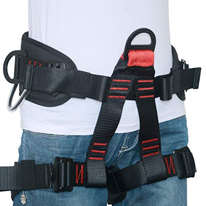 Climbing, Safety Safe Seat Belt for Outdoor Tree Climbing, Outward Band Expanding Training Large Size,Climbing Gear